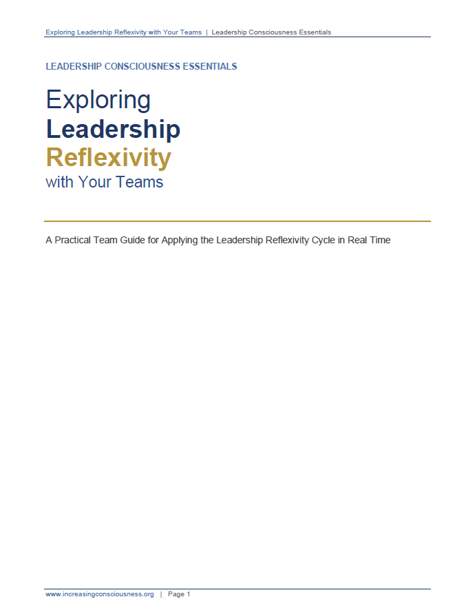 Team Reflexivity Guide | Leadership Consciousness Essentials