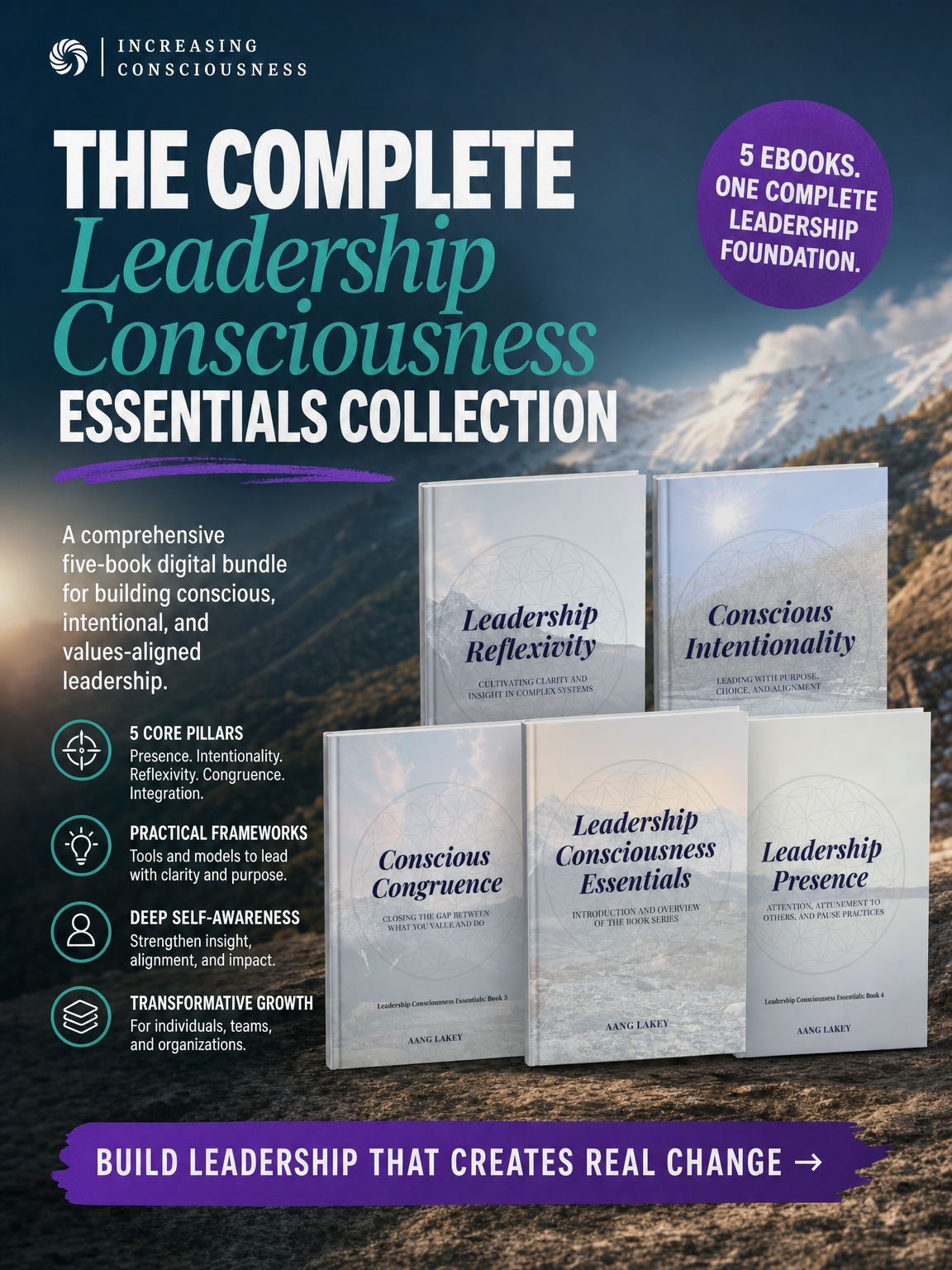 Complete Leadership Consciousness Essentials eBooks Collection - All 5 eBooks