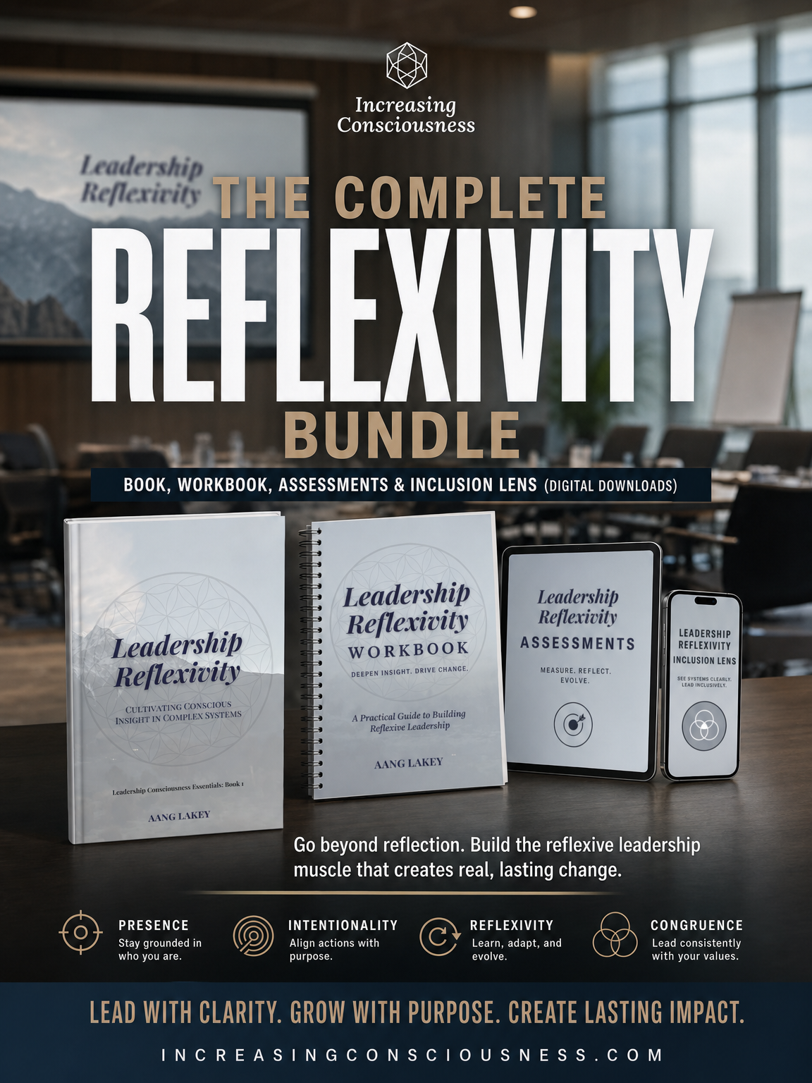 Reflexivity Bundle: Book, Workbook, Assessments &amp; Inclusion Lens (Digital Downloads)